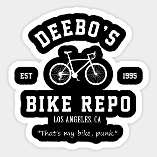 Friday Movie Bike Repo Sticker